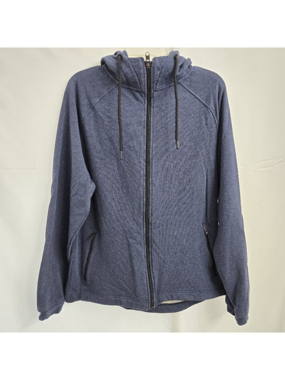 Public Rec Weekend Full Zip Hoodie Jacket Size Large Blue